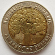 Колумбия, 2006-2012, 500 Песо, биметалл-миниатюра